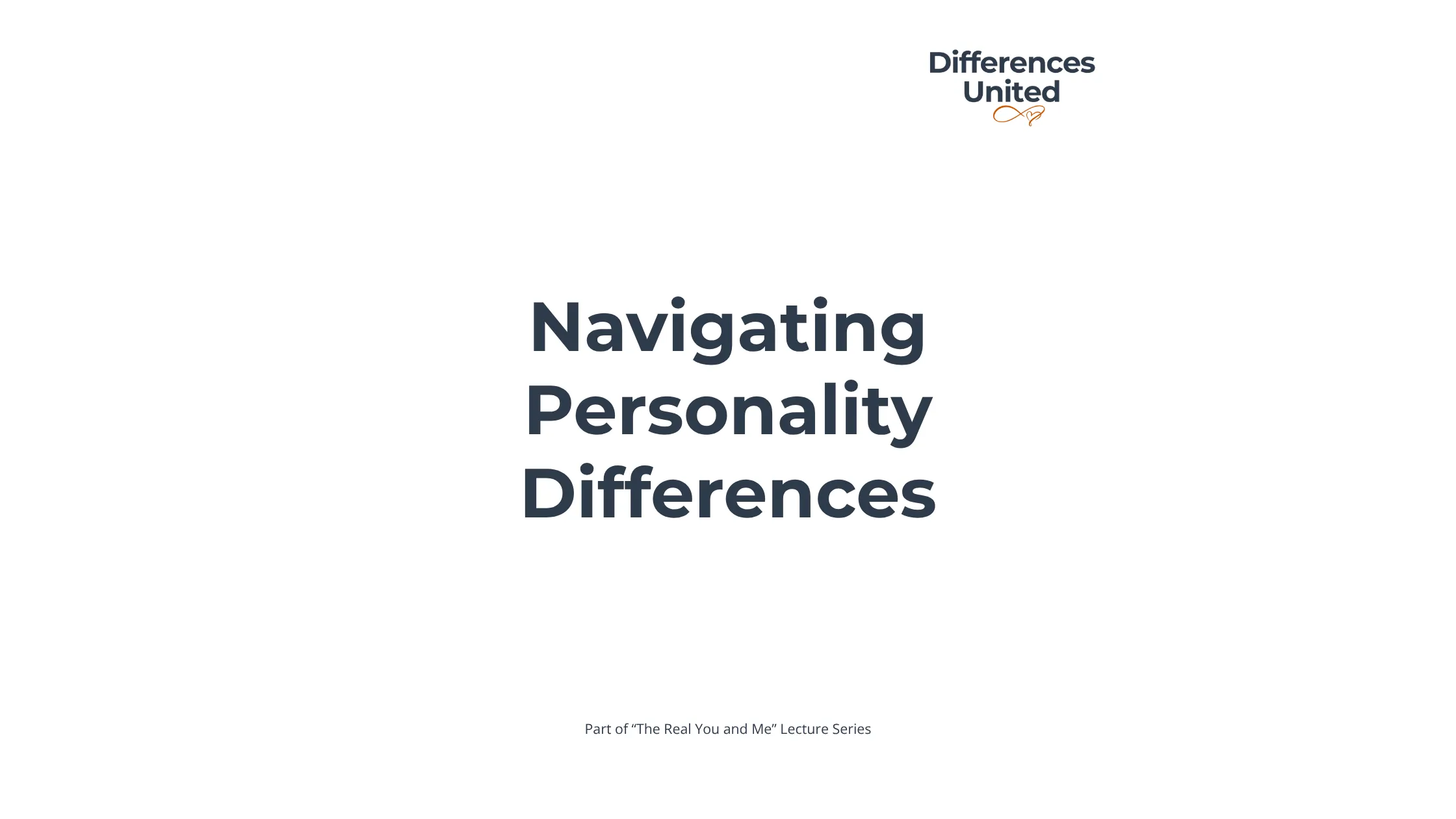 Navigating Personality Differences
